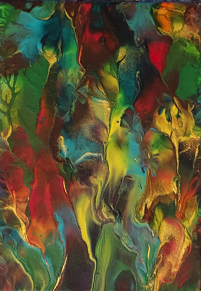 Abstract Earth Autumn Floral 02