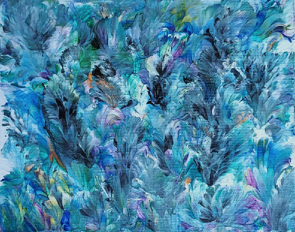 Flurry of Currents in Blue Green