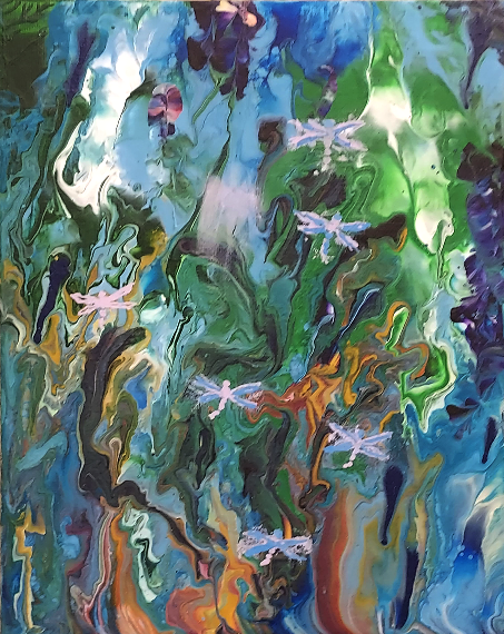 Dragon Flies by Pie